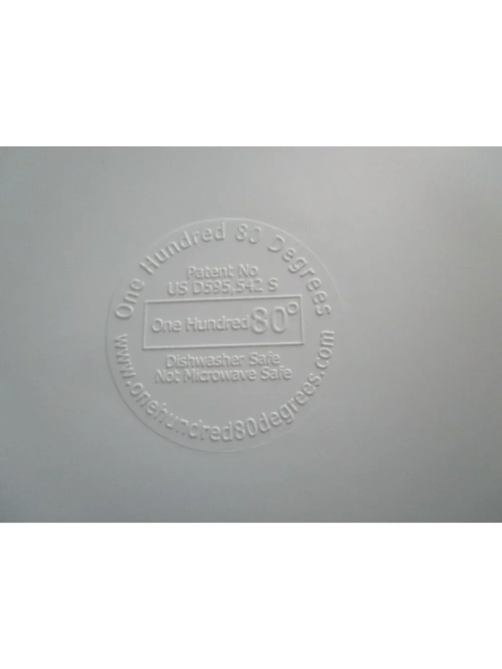 Bee Motif Melamine White Paper Plate Style One Hundred 80 Degrees Fluted Five Ge